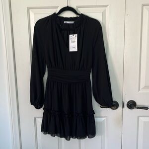 Zara black dress
